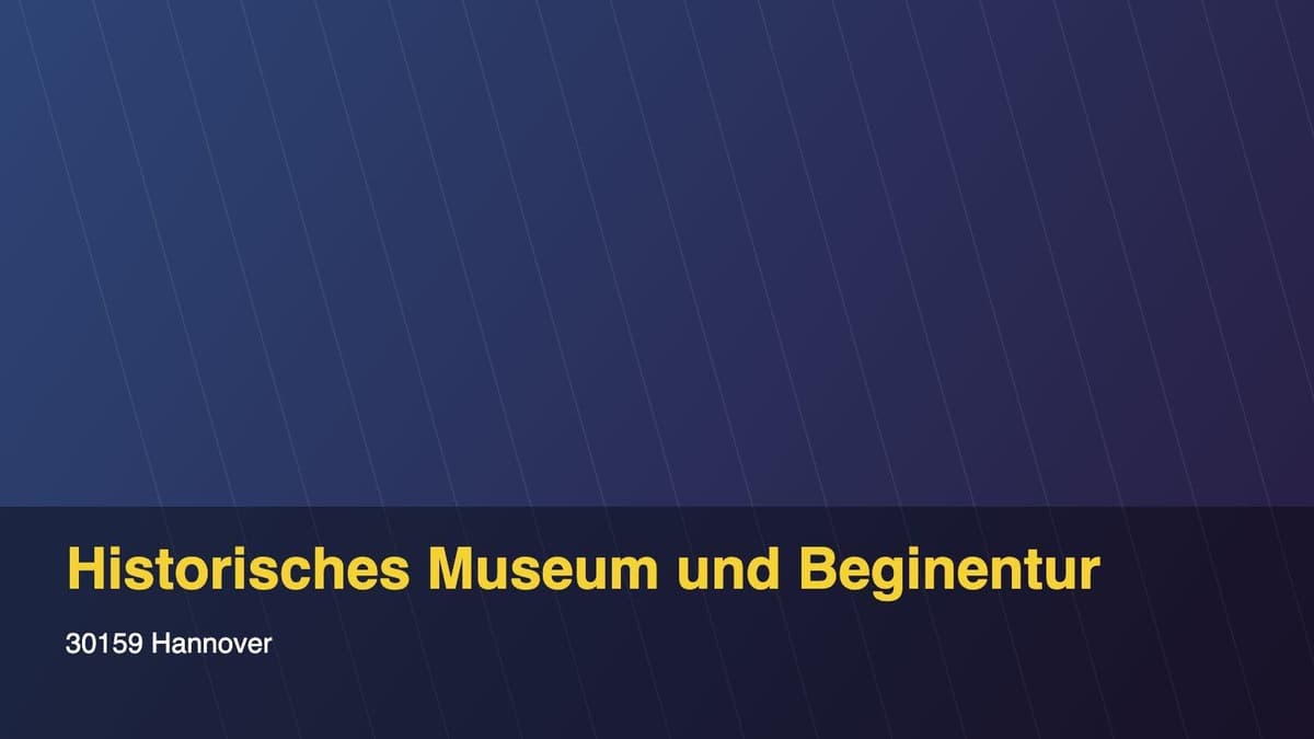 Historisches Museum und Beginenturm