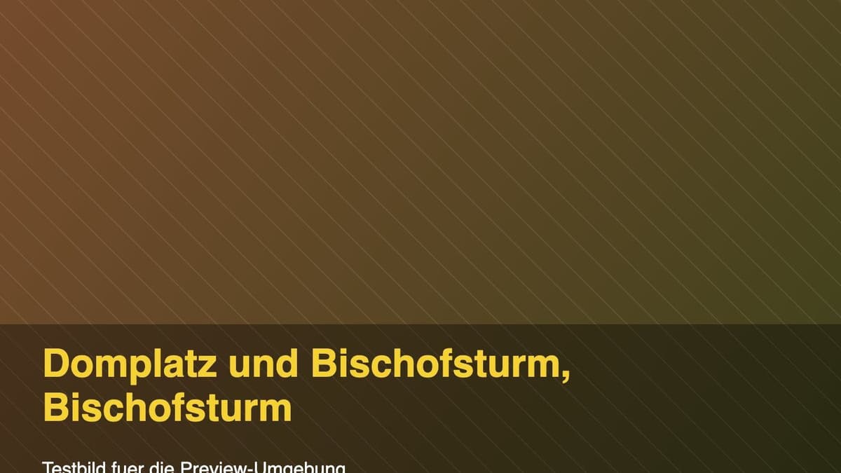 Domplatz und Bischofsturm, Bischofsturm