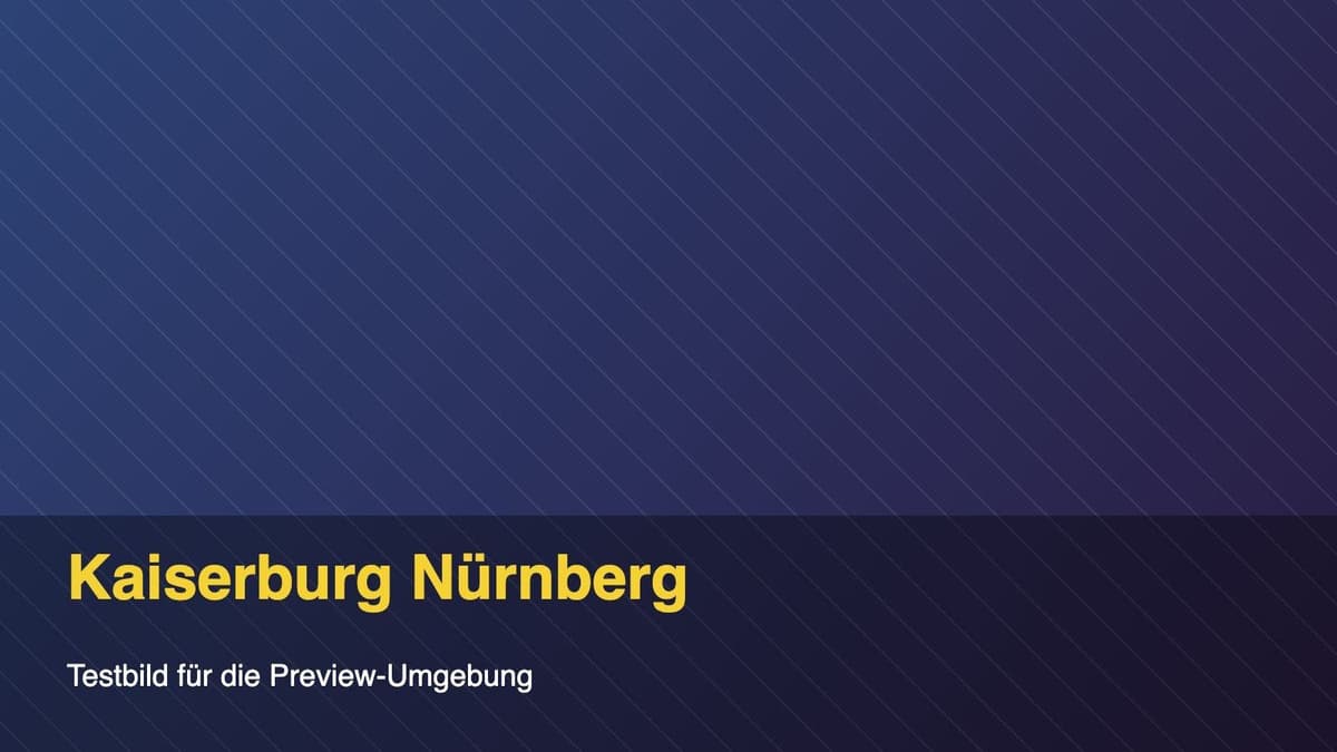 Kaiserburg Nürnberg