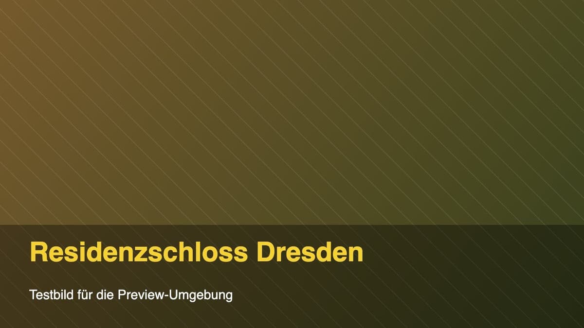 Residenzschloss Dresden